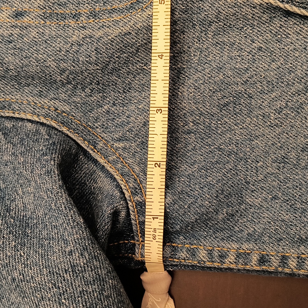 Vintage Lee Blue Denim Jacket - size Large - Picture 7 of 12